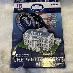 Daron 3D puzzle The White House. NWT